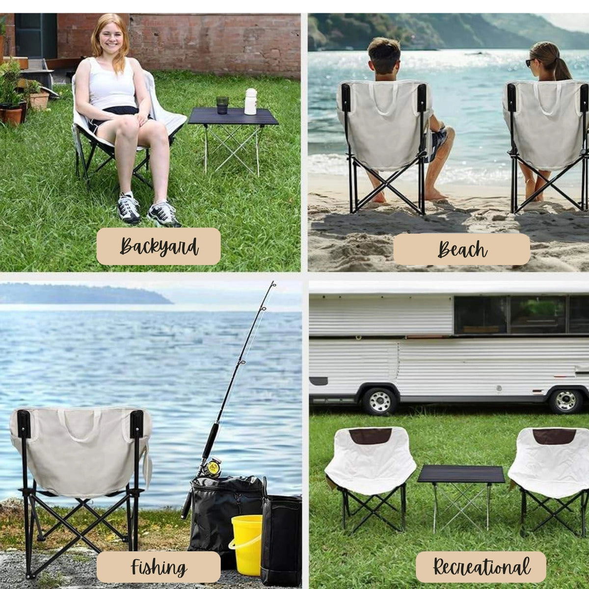 Folding Table & Chairs Set