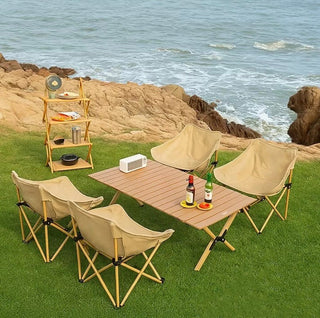 Folding Table & Chairs Set