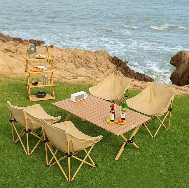 Folding Table & Chairs Set