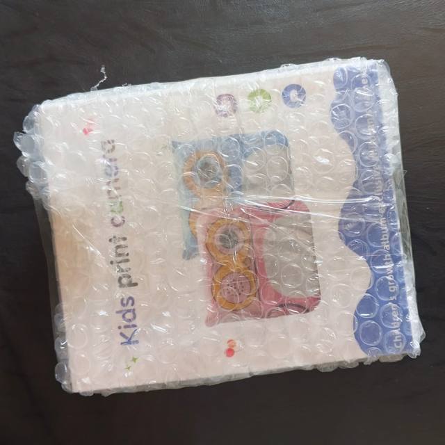 Parcel photo sent by a customer